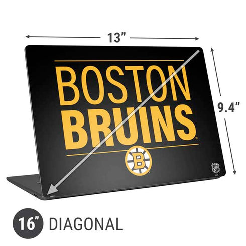 NHL Boston Bruins Lineup Universal Laptop 16in (13 x 9.4in) Skin